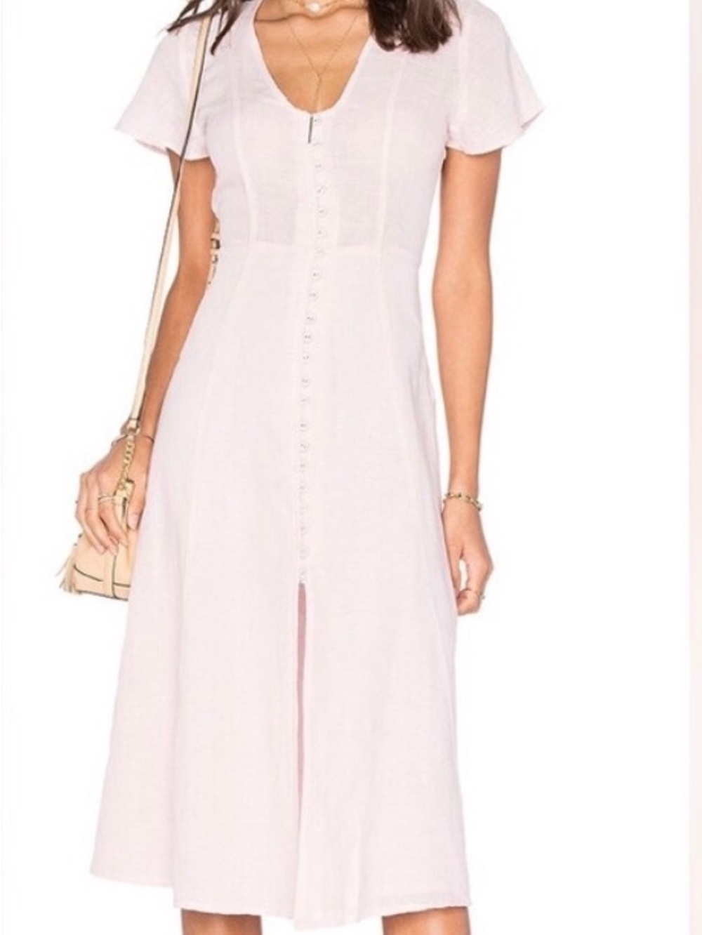 Privacy Please Reed Pink Dress M